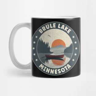 Brule Lake Minnesota Sunset Mug